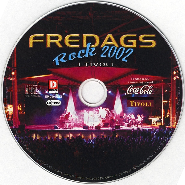 Fredagsrock 2002 i Tivoli CD